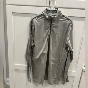 Antigua Men's Gray Lightweight Shirt Jacket